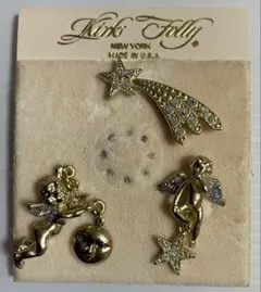 【美品】Kirks Folly カークスフォリー いて座 射手座 ブローチ 美品】Kirks Folly カークスフォリー いて座 射手座 ブローチ