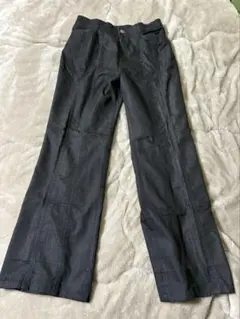 黒 スラックス ウエスト73cm