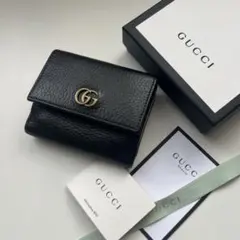 272 美品 GUCCI グッチ マーモント 3つ折り財布のサムネイル