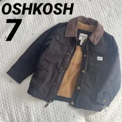 OshKosh B'gosh オシュコシュ ボア ジャケット 7 ブラック 黒