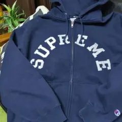 Supreme Champion Zip Up パーカー Navy M