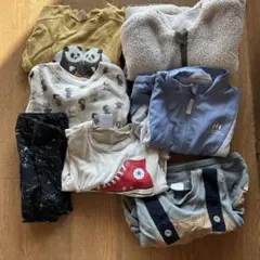 子ども服 男の子向け アウターつき7点セット