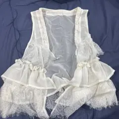 オリーブ・デ・オリーブ シースルーレースベスト