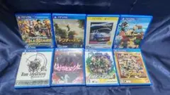 PS Vita リッジレーサーなどのゲームソフトセット