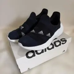 adidas スリッポン ネイビー系　24㎝