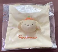 ポムポムプリン マスコット付き巾着
