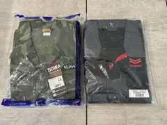 【希少】kubotaカモフラつなぎ×YANMARつなぎ 2着セット サイズ：LLのサムネイル