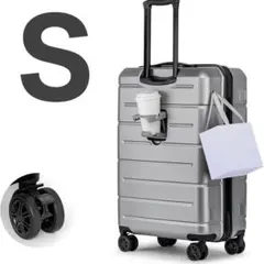 【未使用】キャリーケース★黒★S★機内持込★TASロック★大容量収納★静音