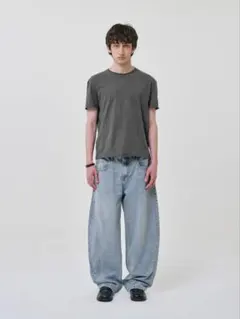 MILLO ARCHIVEミロアーカイブ リフレクトカーブデニムパンツ 韓国
