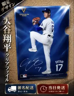 大谷翔平 限定デザイン ミニクリアファイル - メルカリ