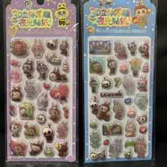 ラブブ　ボンボンドロップ　夜光　シール♡二枚セット♡