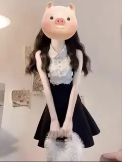 【即日発送♡新品未使用】ノースリーブワンピース　韓国　中国　レース ワンホン