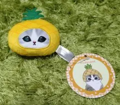 モフサンド mofusand フルーツにゃんミニがまぐち パイナップルのサムネイル