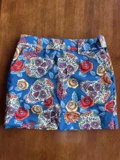 【美品】ラウドマウス スカート（スカル・ローズ柄）のサムネイル