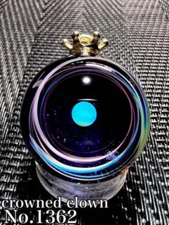No.1362宇宙玉レジン24mm【NEON GALAXY】