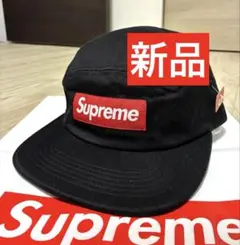 24時間以内発送 新品 黒/赤 Washed Chino Twill Camp