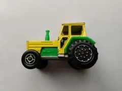 majorette　ミニカー　No.208　トラクター　フランス製　黄色　黄緑