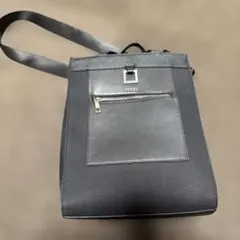 ADRER 2WAY トートバッグ ショルダーバッグ ブラック