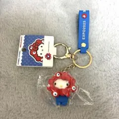 ミャクミャク サンリオ キーホルダー キティ