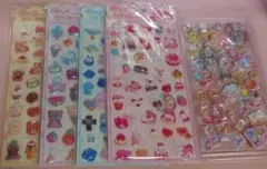 ③おすそ分け★きゅんポップシール 全種セット ＋ 硬いシールセット
