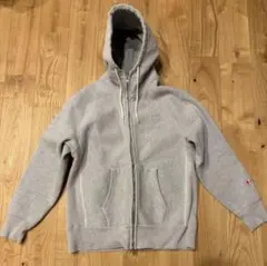 再値下げ【極美品】チャンピオン AFA ウィンドストッパー パーカー グレー L REVERSE WEAVE チャンピオン ウィンドストッパー リバースウィーブ
