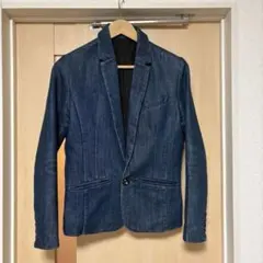 デニム テーラードジャケット