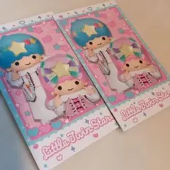 サンリオ リトルツインスターズ キャラポトレ 2枚セット