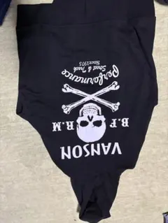 VANSON スカルデザイン ジップアップパーカーのサムネイル