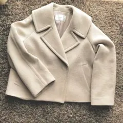 M.様専用】美品steven alan ウールショートコート オフホワイト M