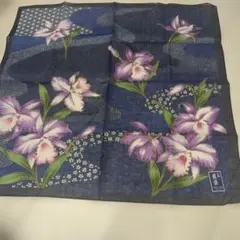 大判 藍染 ハンカチ