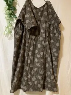 着丈107 コーデュロイ　ワンピース