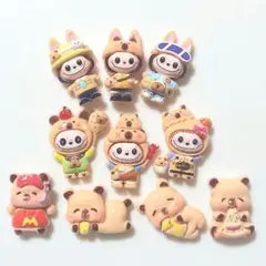 カピバラブブ デコパーツセット