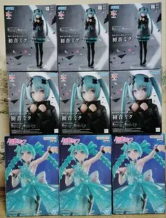 初音ミク　フィギュア等　まとめ売り 47個 初音ミク×MTV 1/7スケールフィギュア【AMU-FNX913:4580736409132】