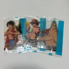 ワンピース　森永ウエハース　3枚セット