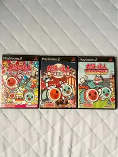 太鼓の達人　プレステ2 2本セット　とびっきり！アニメスペシャル　あっぱれ三代目