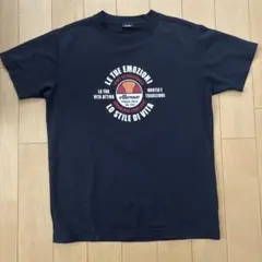 ellesse バスケットボールTシャツ ネイビー