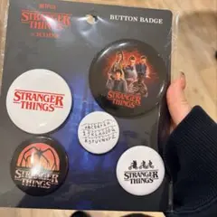 ストレンジャー・シングス 缶バッジ5個セット