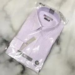 フレックスジャパン 新品未使用タグ付 ワイシャツ Yシャツ 長袖 ストライプ