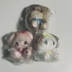 mikko ガチャガチャ　ぬいぐるみ　キャミー　スフレ　ラテ