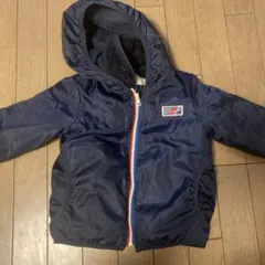 ネイビー フード付きジャケット 100cm
