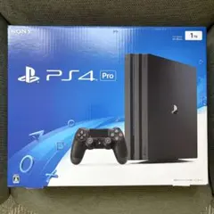 [美品] PlayStation4 Pro ジェットブラック 1TB
