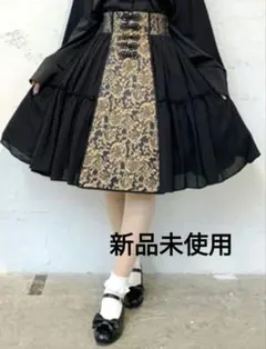 新品未使用　axes femme kawaii　メイリンスカート　ネイビー
