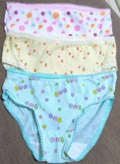 女の子用ショーツ3枚セット