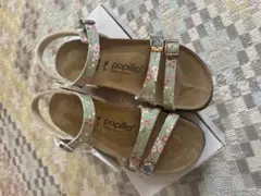 【新品未使用】Papillio パピリオ サンダル 花柄 ボタニカル 箱付きのサムネイル