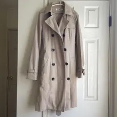 NATURAL BASIC ベージュ トレンチコート キルティング裏地