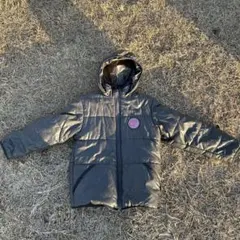 HUSHUSH GRANDIR ブラックダウンコート　リバーシブル