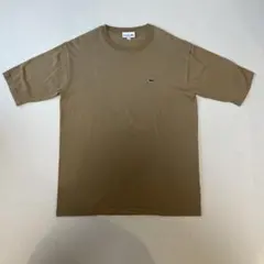 LACOSTE ラコステ 半袖 Tシャツ M ブラウン ワニロゴ