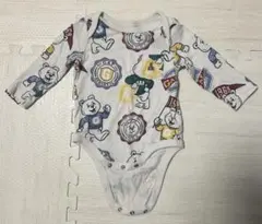 BabyGAP◆くま柄ボディスーツ◆長袖◆3-6months◆60cm