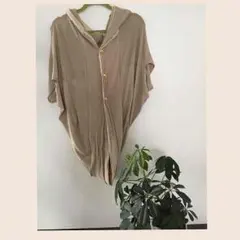 薄手ドルマンカーディガン