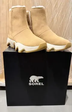SOREL キネティックインパクト ショートブーツ　防水 23.5cm